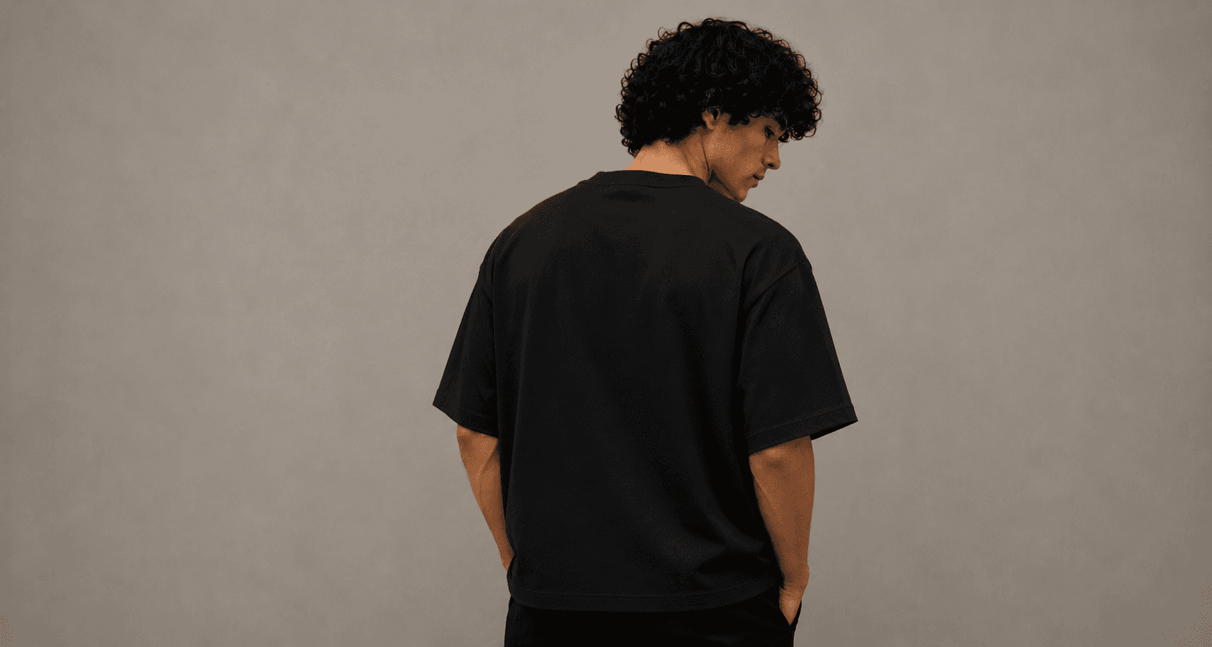 Quiet Vice Tee back view used for the SDS size and fit guide.