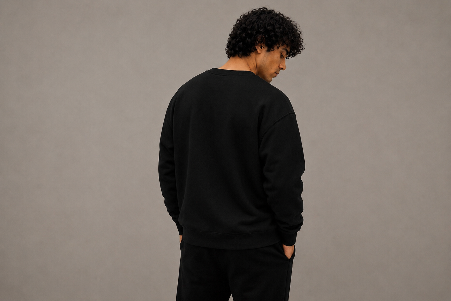 The No Purity Sweatshirt — Warm Grey — thumbnail 5
