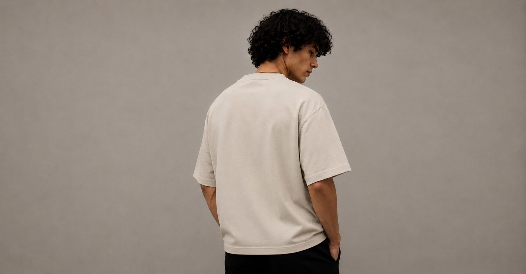 The Quiet Vice Tee — Stone — thumbnail 5
