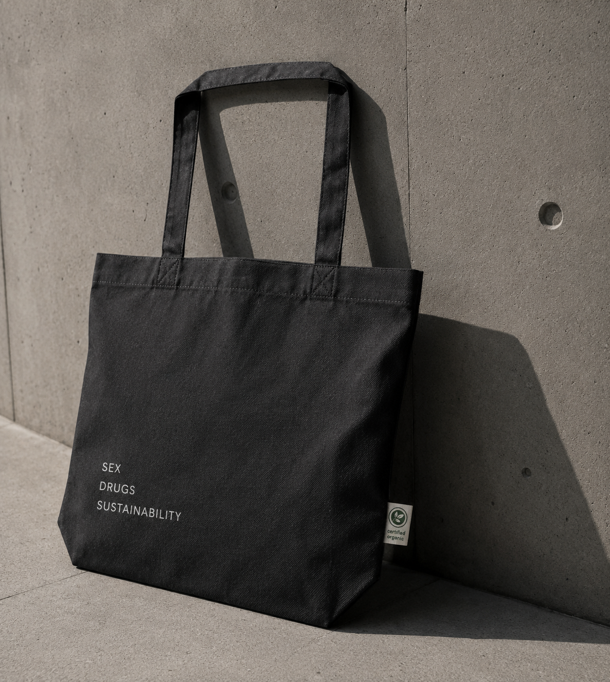 The Studio Tote — Black — thumbnail 4